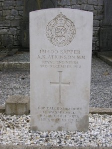 ATKINSON A.K. Headstone